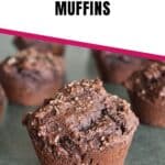 chocolate muffins pin