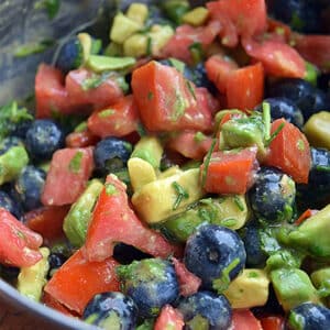 blueberry avocado salsa featured