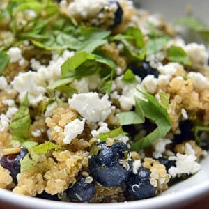 quinoa blueberries featured