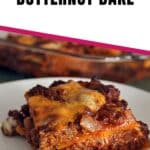 chipotle beef and butternut bake pin
