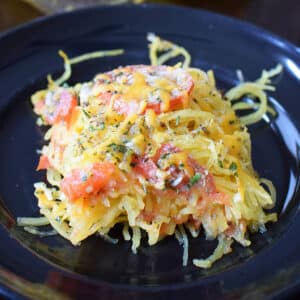 spaghetti squash bake featured