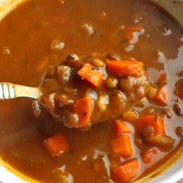 lentil soup featured