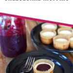 100-calorie cheesecake muffins pin