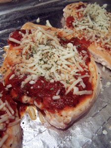 Naked Chicken Parm Idea - before bake
