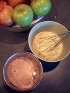 Apple-Cinnamon Pancakes  prep 2