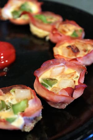 Mini Western Omelet Muffins