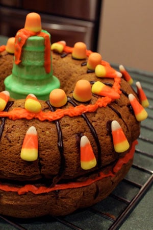The Pumpkin Cake - Happy Halloween!