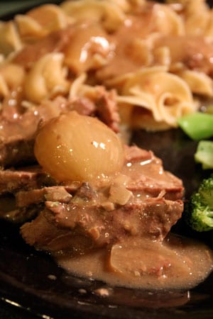 Idea: The Simplest Slow Cooker Beef Ever