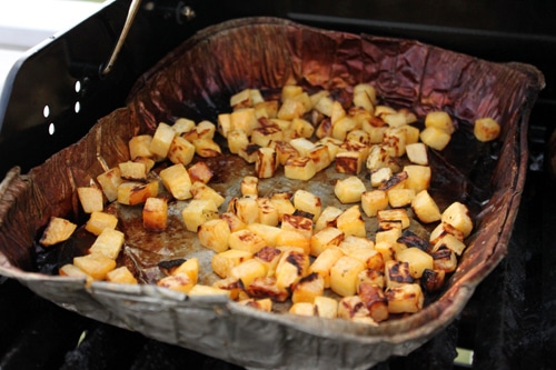 Roasted Rutabaga on the Grill