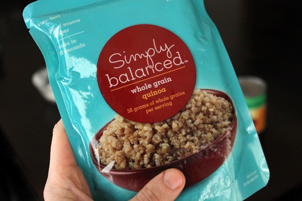 precooked quinoa