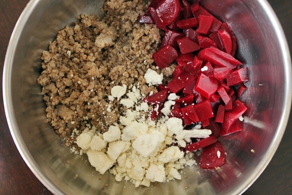 Quinoa, Beet and Feta Salad - step 1