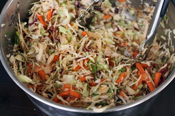 Spicy Slaw finished