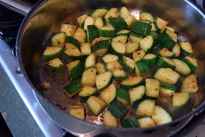 Browned Zucchini