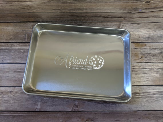 Personalized Cookie Sheet Small Engraved Aluminum Baking | Etsy
