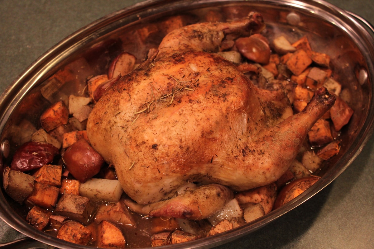 slow roasted chicken 9