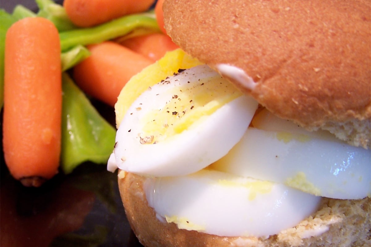 Hard-Boiled Egg Sandwich Recipe