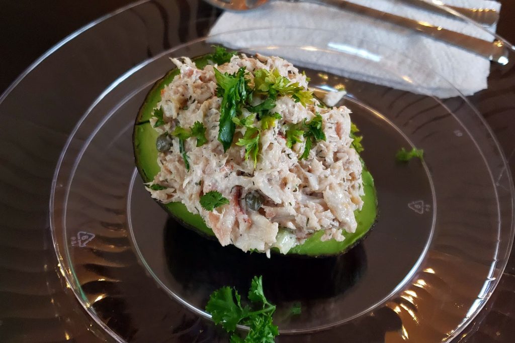 Date Night In - Crab Stuffed Avocado