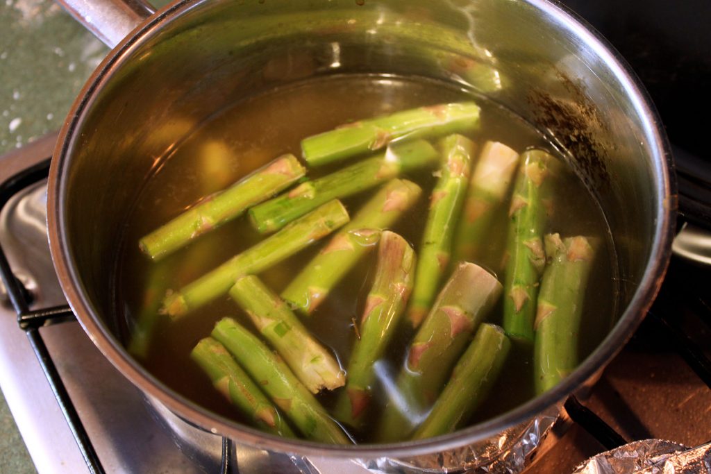 Asparagus Soup: Don’t Throw Away the Ends! - step 1