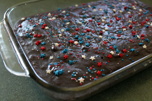 The Black Bean Brownie - after