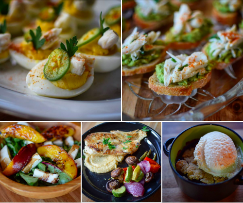 Summer Seafood Dinner Party Menu